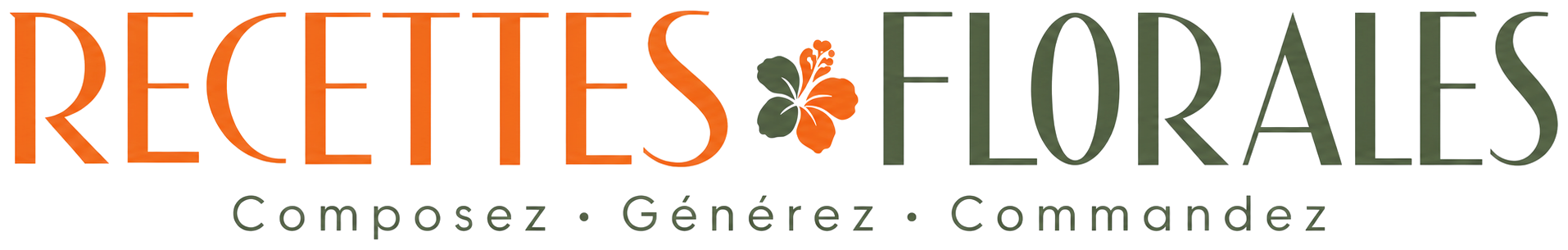 Recettes Florales – Composez, Générez, Commandez